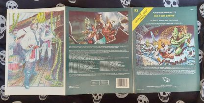 advanced dungeons & dragons 1st edition mod. u3 the final enemy (1983) copy2