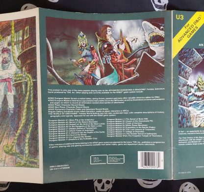 advanced dungeons & dragons 1st edition mod. u3 the final enemy (1983) copy2