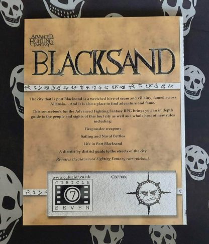 advanced fighting fantasy rpg 2nd ed. blacksand (2013)