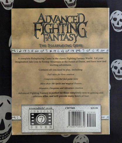 advanced fighting fantasy rpg 2nd ed. core rulebook (2011)