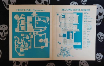 dungeons & dragons 1st edition mod. b3 palace of the silver princess green cover (1981) copy2