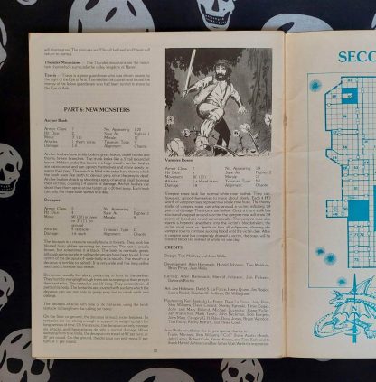 dungeons & dragons 1st edition mod. b3 palace of the silver princess green cover (1981) copy2