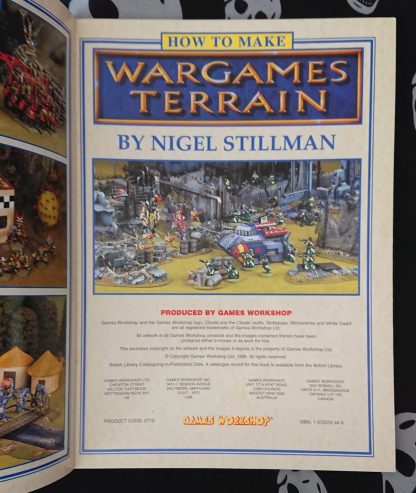 how to make wargames terrain (1996)