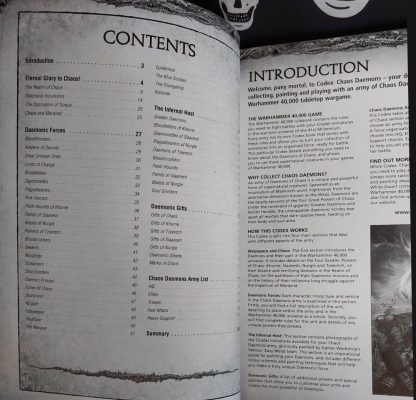 warhammer 40k 4th ed. codex: chaos daemons (2008)