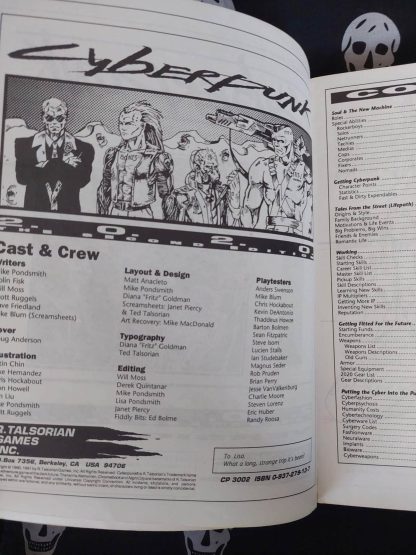 cyberpunk 2020: core rulebook