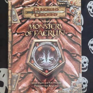 dungeons & dragons 3rd ed monster compendium: monsters of faerûn s/c (2001)