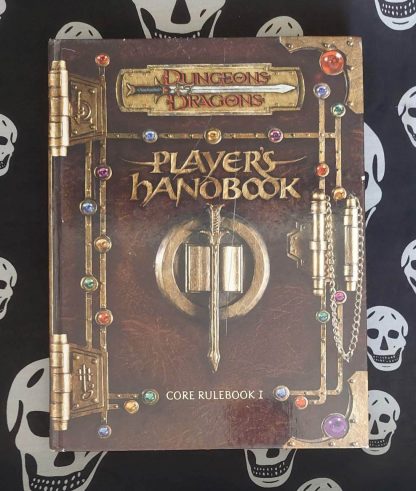 d&d 3rd ed player's handbook core rulebook i no cd h/c (2000)