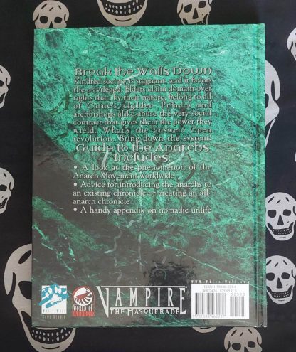 world of darkness vampire: the masquerade guide to the anarchs (2002) ww2424