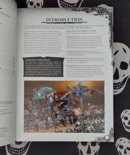 warhammer 40k 7th ed campaign supplement. sanctus reach: the red waaagh! (2014)