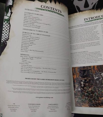 warhammer 40k 7th ed codex sup: waaagh! ghazghkull (2014)