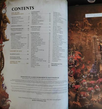 warhammer age of sigmar 2nd ed battletome: gloomspite gitz (2019)