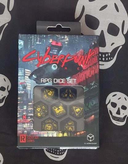 cyberpunk red dice set (2022)