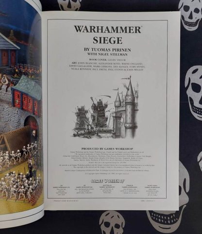 warhammer fantasy battles siege revised ed. (1998)