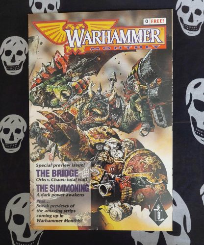 warhammer comic no.0 preview issue february 1998