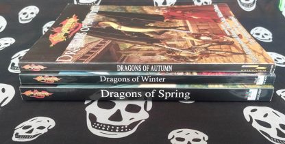 dragonlance set: war of the lance chronicles dragons of autumn winter and spring d20 system (sovereign press, 2006 8)