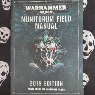 warhammer 40k 8th ed. munitorum field manual points value for 40k (2019)