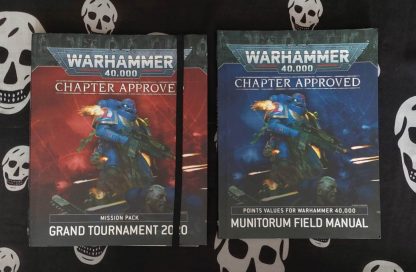 warhammer 40k 9th ed. chapter approved grand tournament mission pack and munitorum field manual 2020