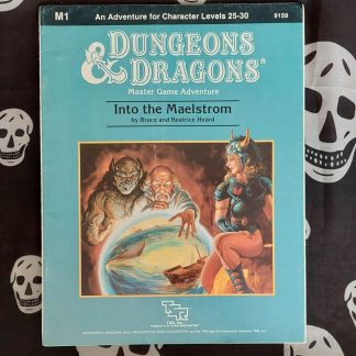 dungeons & dragons 1st edition mod. m1 into the maelstrom (tsr, 1985)