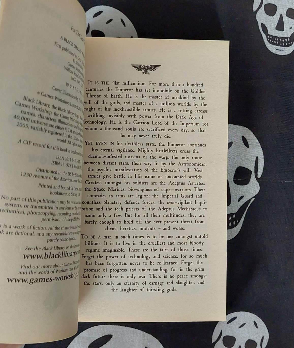 warhammer 40k novel: blood angels book 2 deus sanguinius (2005)
