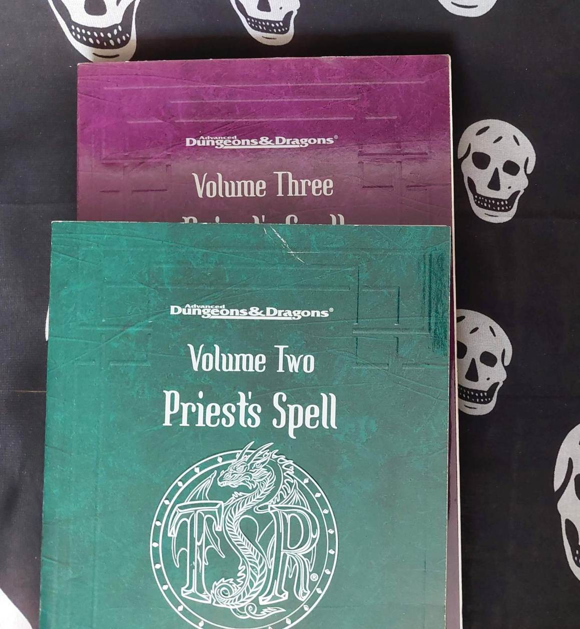 advanced dungeons & dragons rpg 2nd ed priest's spell compendiums set vol.s 1 2 & 3 (1999 2000)