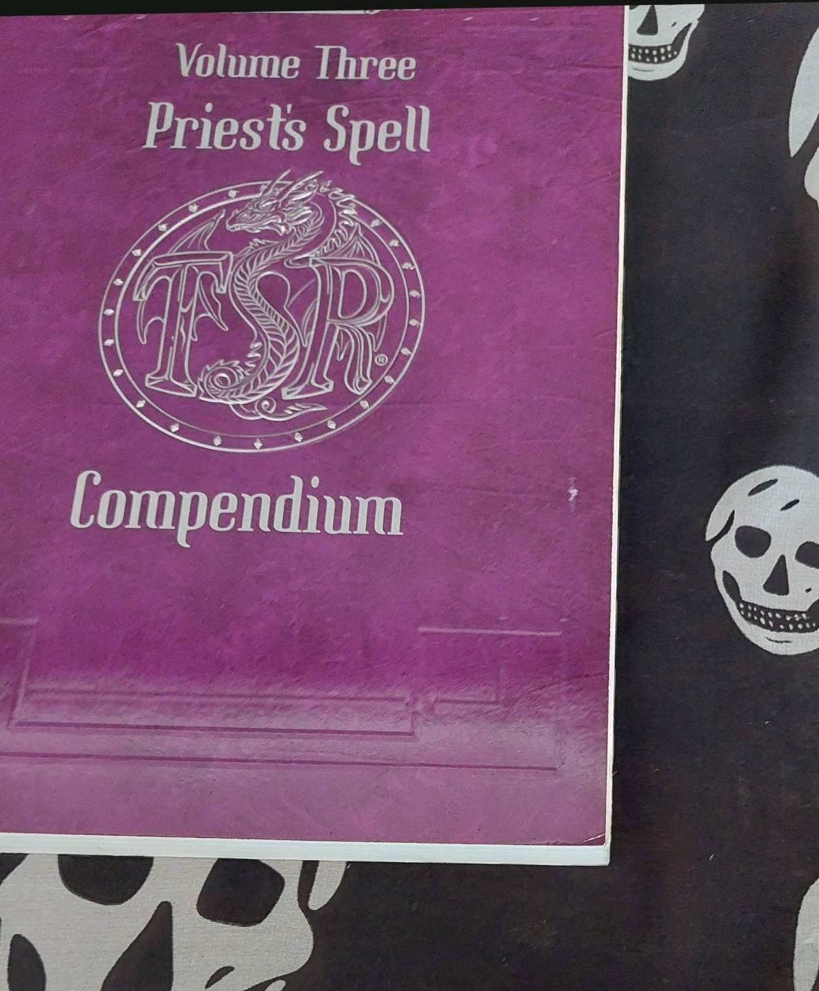 advanced dungeons & dragons rpg 2nd ed priest's spell compendiums set vol.s 1 2 & 3 (1999 2000)