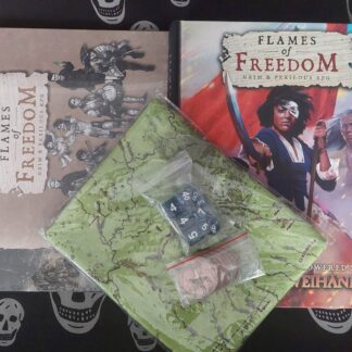 flames of freedom kickstarter bundle core rulebook etc. zweihänder system (2021)