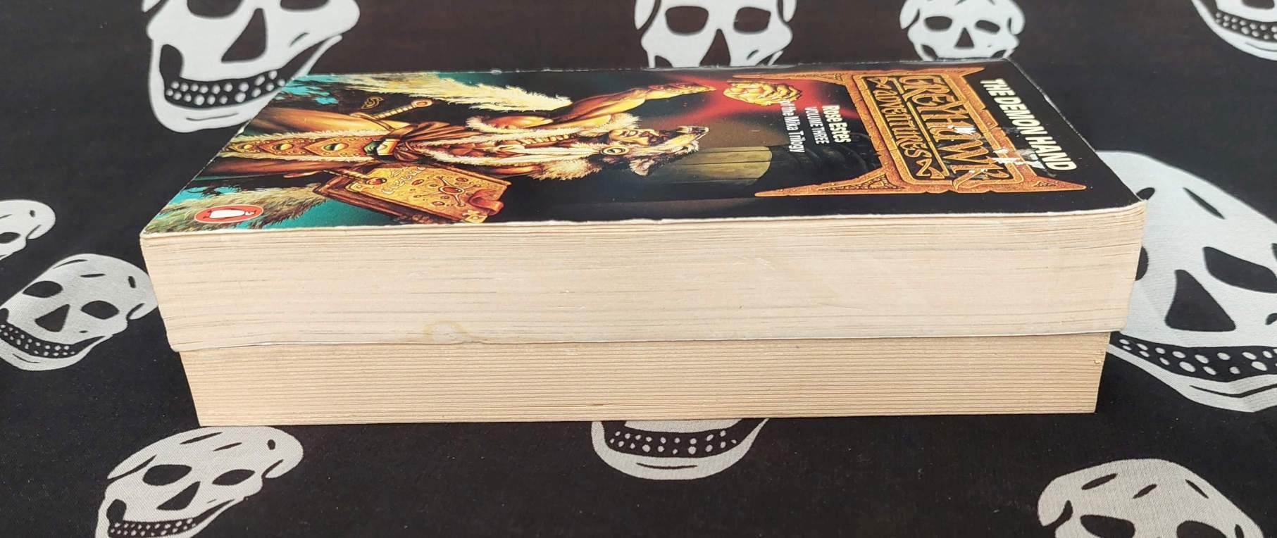 greyhawk adventures novels: mika series vol.s 2 and 3 price of power and demon hand (1988)