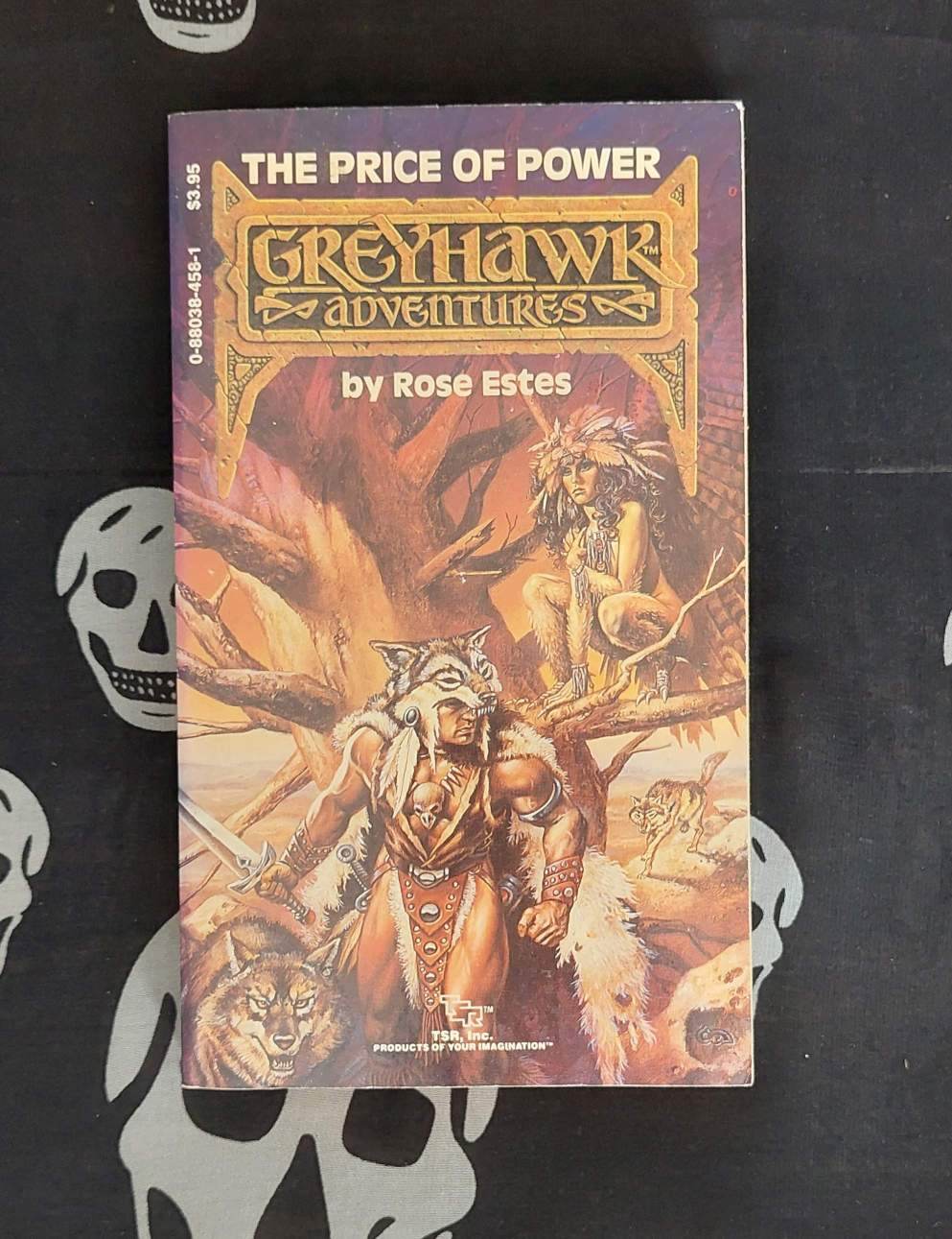 greyhawk adventures novels: mika series vol.s 2 and 3 price of power and demon hand (1988)
