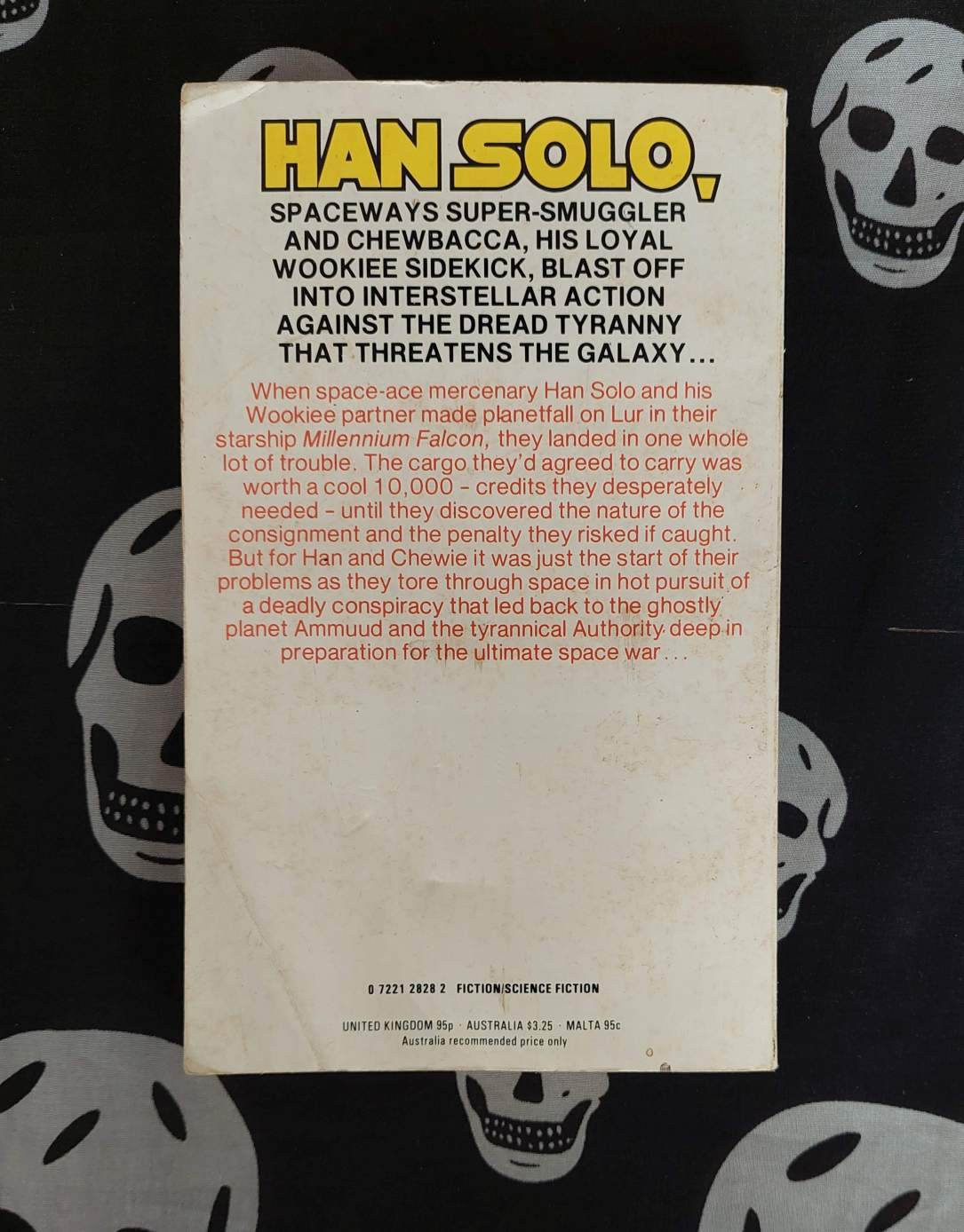 star wars novel han solo's revenge (1980 approx)