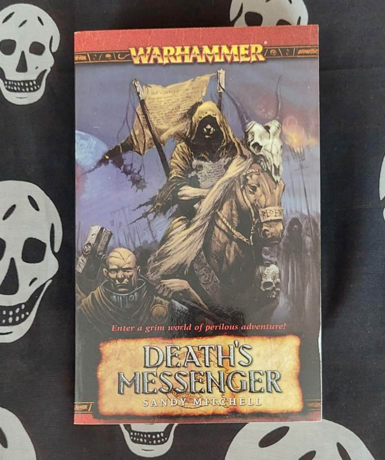 warhammer fantasy novel death's messenger (2005 approx.)