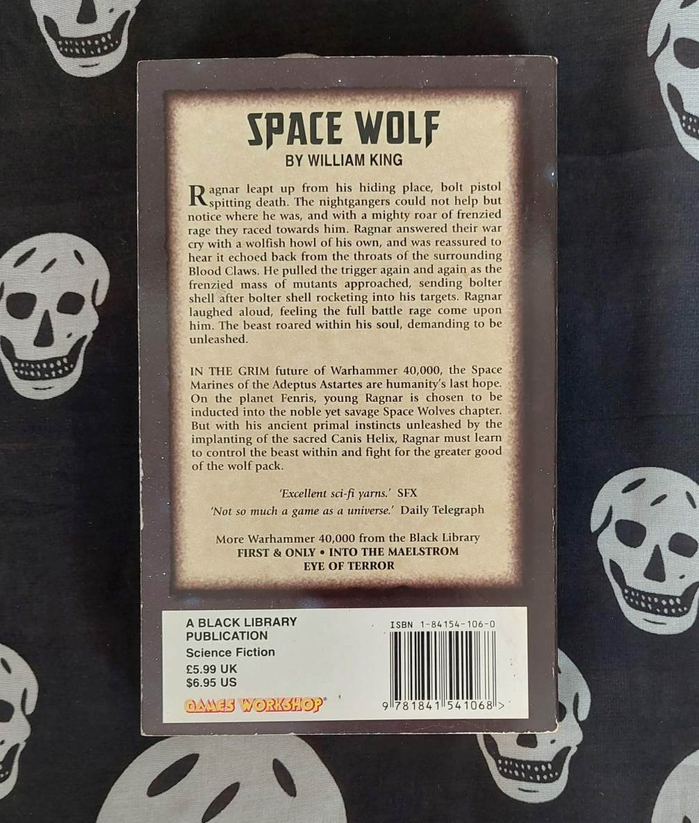 warhammer 40k novel space wolf wolfclaw novel (1999)