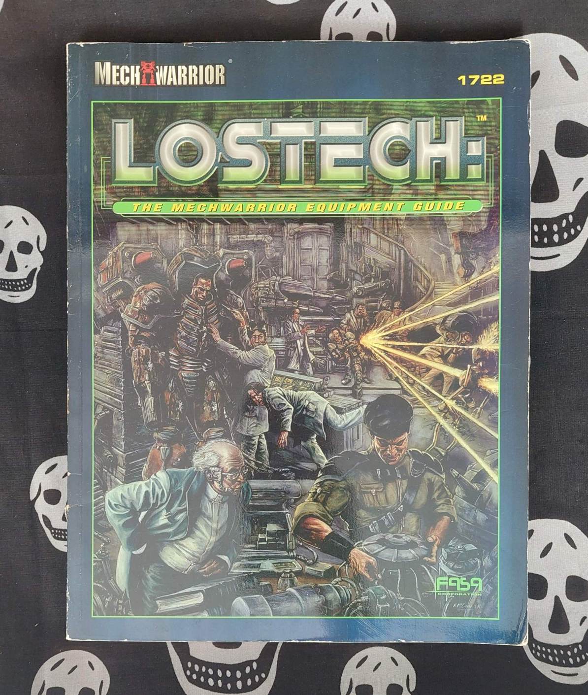 mechwarrior rpg: 3rd edition lostech equipment guide (fasa 2000)