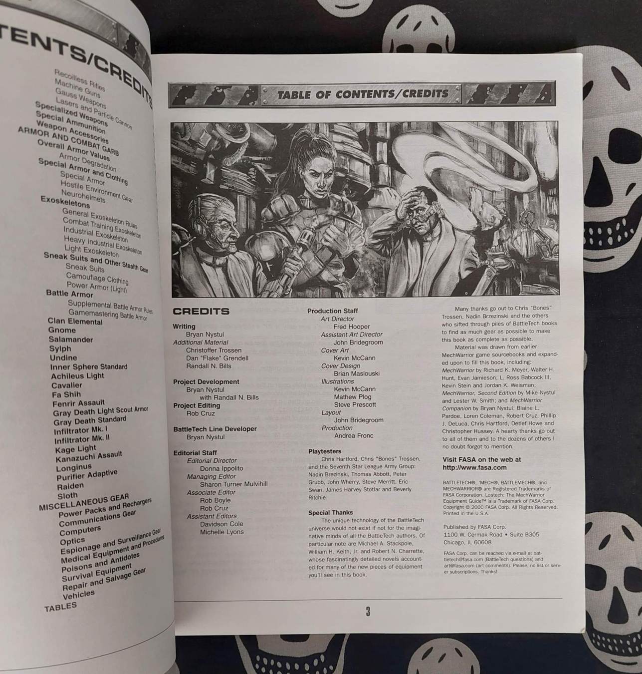mechwarrior rpg: 3rd edition lostech equipment guide (fasa 2000)