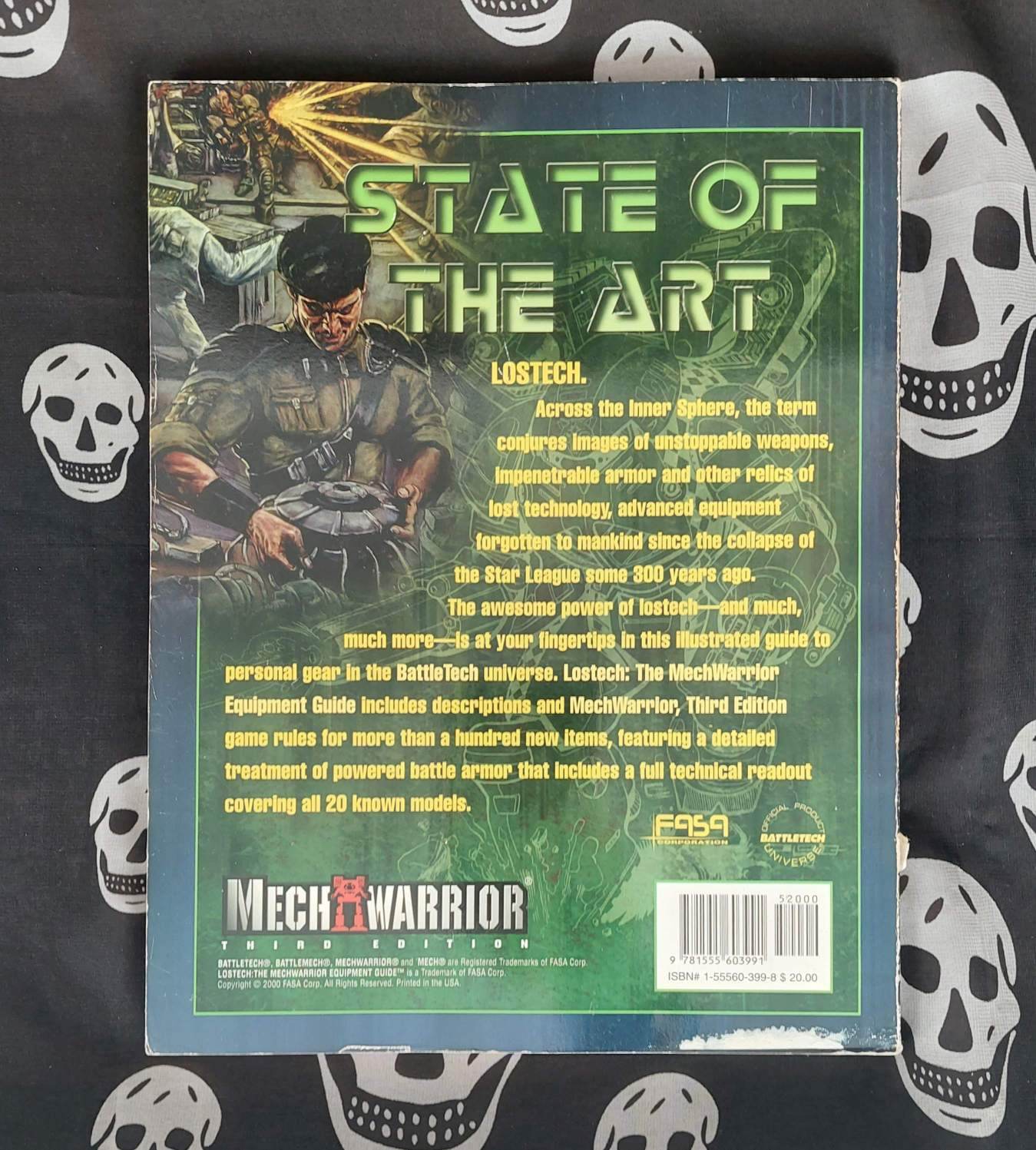 mechwarrior rpg: 3rd edition lostech equipment guide (fasa 2000)
