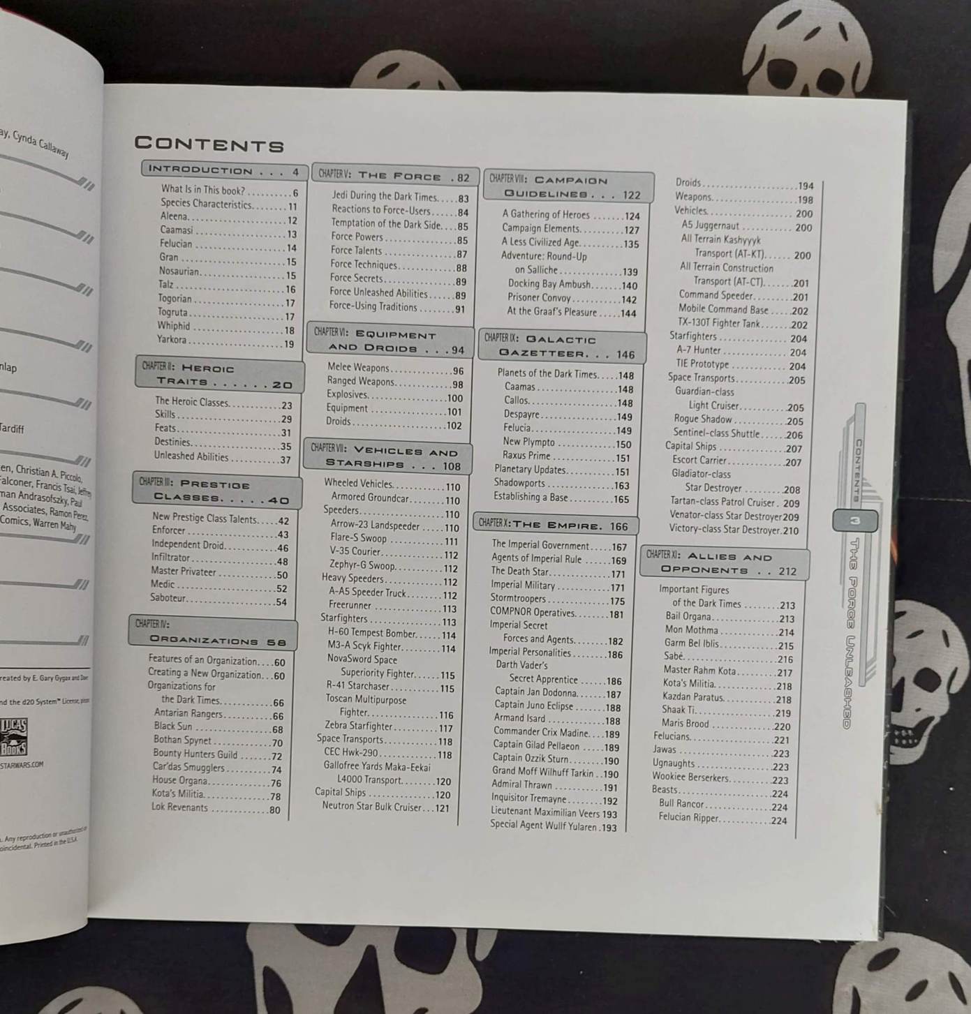 star wars rpg saga ed: campaign guide the force unleashed (2008)