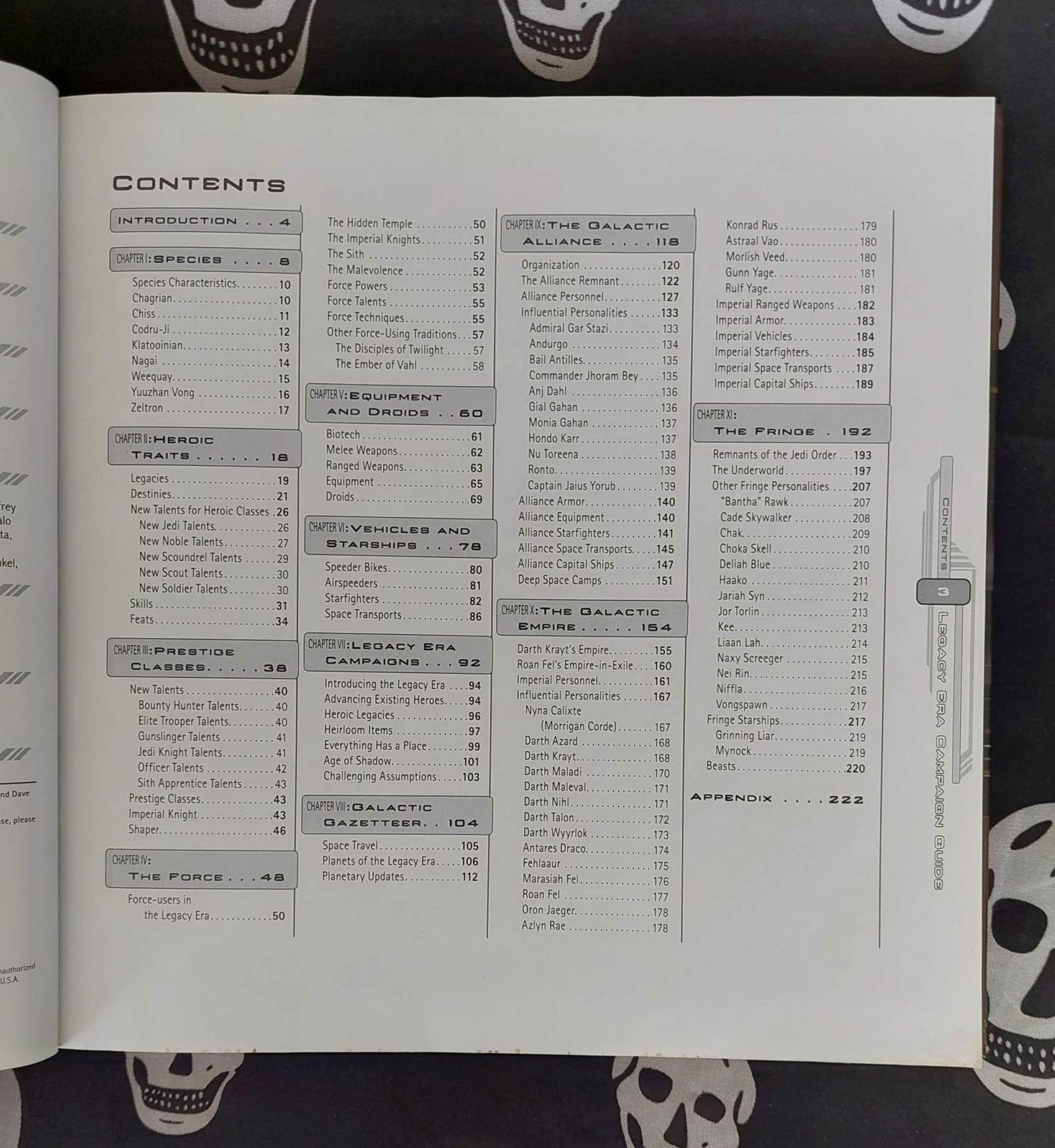 star wars rpg saga ed: campaign guide legacy era (2009)