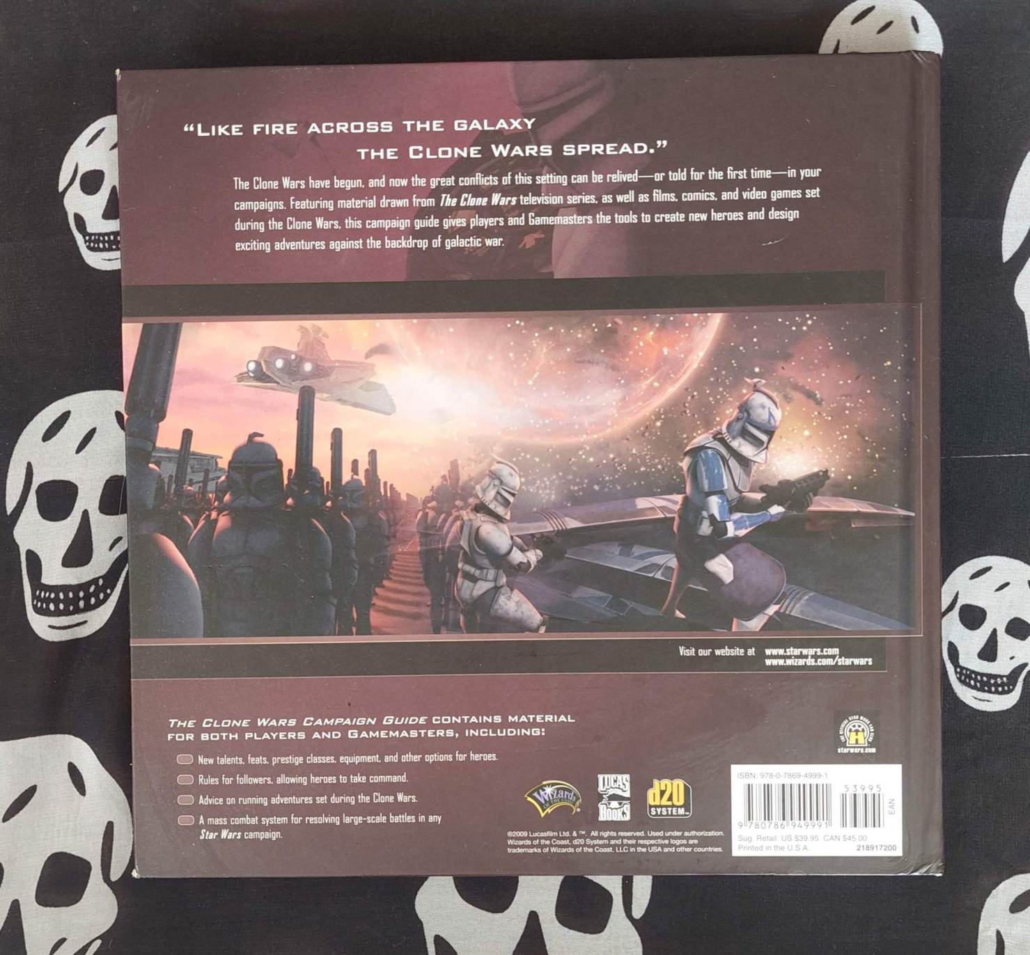 star wars rpg saga ed: campaign guide the clone wars (2009)
