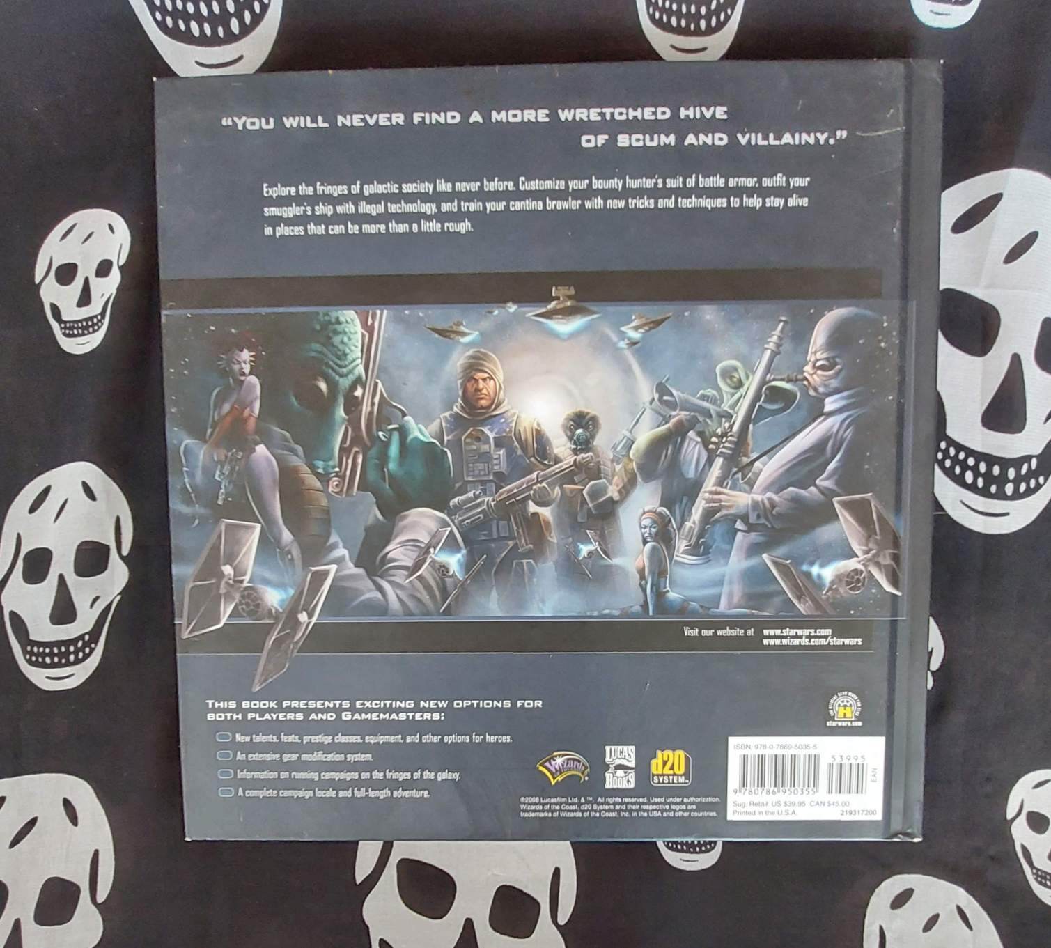 star wars rpg saga ed: campaign guide scum and villainy (2008)